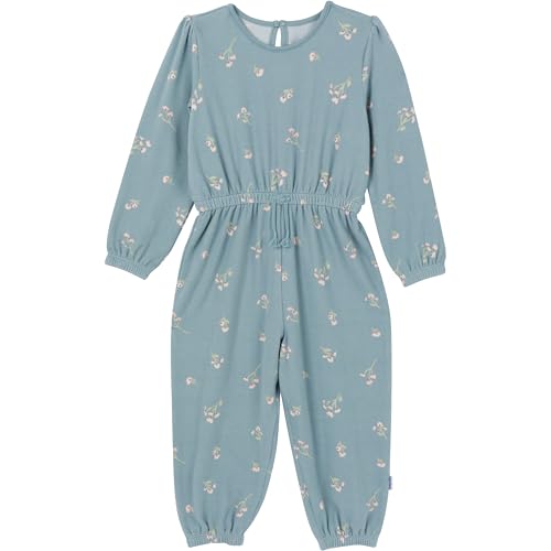 Image of Gerber Baby Girls Toddler Girls' Hacci Jumpsuit