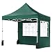 Produktbild SONGMICS Pavillon, 3 x 3 m Gartenzelt, Anti-UV, wasserfest, Pop-up Gartenpavillon, Vorzelt, Faltpavillon, Tasche mit Rollen, Sandsäcke, 2 Seitenwände, Outdoor, Garten, grün GCT32GN