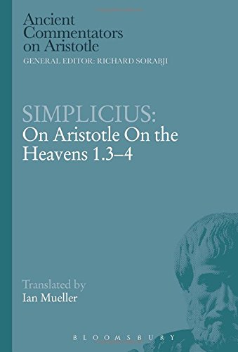 Simplicius: On Aristotle on the Heavens (Ancient Commentators on Aristotle)