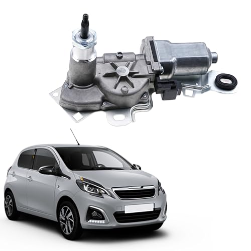 Moteur d'essuie-glace arrière compatible avec Citroën C1, Peugeot 108, Toyota Aygo 2014-2021, remplace # B001099280 85130-0H061 851300H051