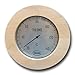 Produktbild Nikkarien Sauna Thermometer rund Jumbo Birken Leimholz bis 140 Grad