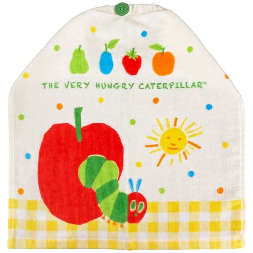 林(Hayashi) おりこうタオル 約34×35cm はらぺこあおむし にこにこ WO466800 - 林(Hayashi) - 商品画像