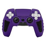 PS5 Controller Skin Anti-Sweat, Anti-Slip,and Dustproof PS5 Silicone Controller Case PS5 Controller