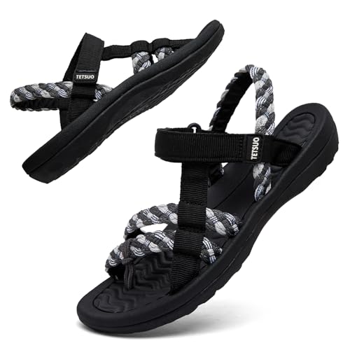Maxome Womens Walking Sandals Ladies Sport Outdoor Sandal Athletic Water Shoes Summer Beach Sandals