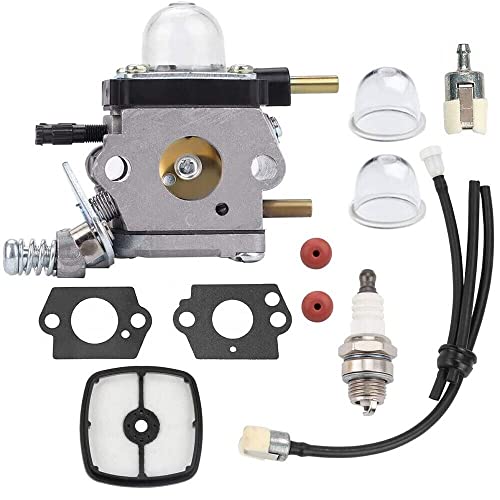 RATION for Carburetor & Fuel Line Kit for Mantis Tiller Cultivator 7222E SV-4B 1E for ZAMA for Echo
