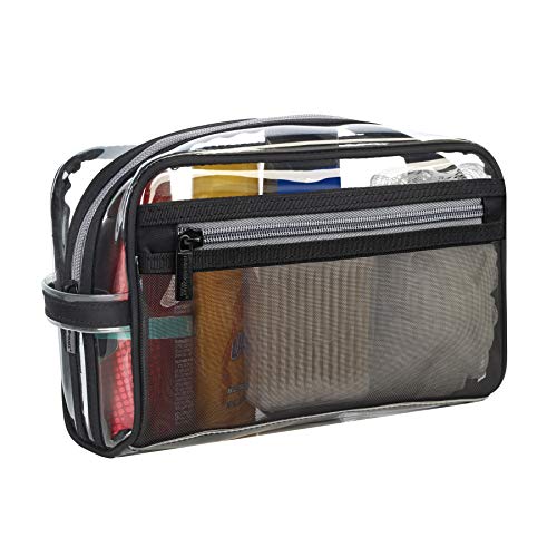 Conair Travel Toiletry Bag for Women and Men, Clear Bag by Travel Smart - Image 5
