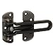Designers Impressions Oil Rubbed Bronze Swing Bar Door Security Guard : 53560