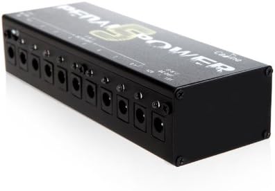 Amazon Com Guitar Effects Pedal Power Supply 10 Isolated Output 9v 12v 18v Caline Cp 05 Everything Else