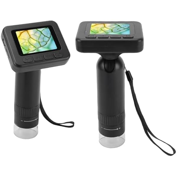 Zunate портативный цифровой микроскоп с объективом HD 1080P для детей и студентов. Ручная камера с лупой и диагональю 2 дюйма