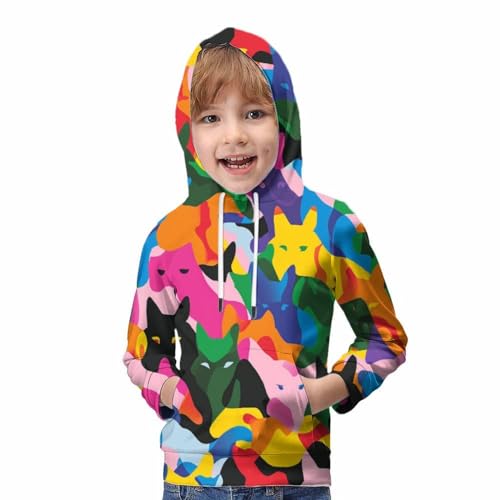 Sweat stylé garçon à motif zébré idéal pour le collège et les loisirs - 5