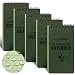 All-Weather Top-Spiral Notebook 3" x 5" Green Cover Waterproof Shower Aqua Notes Notepad Notebook(5 Pack)