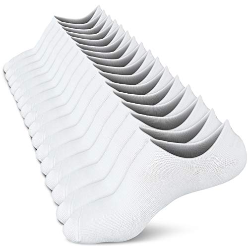 Image of wernies No Show Socks Women Low Cut Ankle Socks Non Slip 4 /8 Pairs