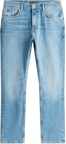 Tommy Hilfiger Herren Jeans Hose Regular Mercer Mid Rise, Blau (Bennet Blue), 28W/30L – Ansicht 4