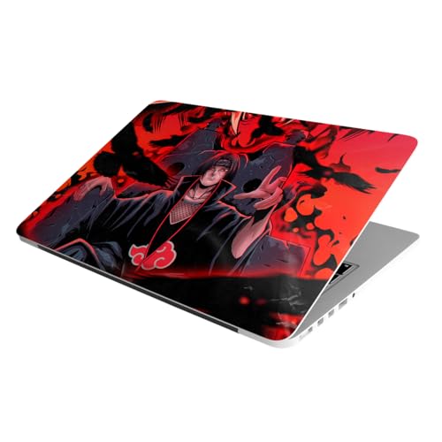Image of Laptop Skin Stickers HD Quality Sticker for Laptops Upto 15.6 inch (Dustproof|Waterproof|Scratchproof|Reusable) - BE Itachi Kingdom