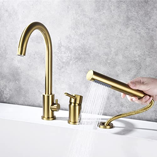 Batidora de ducha con ducha de mano para resolver problemas de espacio 2