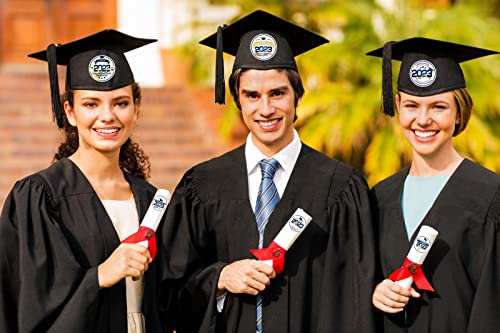 Whatsign 36Pcs Class Of 2023 Graduation Stickers Labels 1.5" Graduation Gift Tags Stickers Graduation Presents Labels Stickers For Envelope Seal Cards Boxes Gift Wrap Party Favors Decorations #TOP2