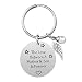 Mom Gifts Idea from Son - The Love Between A Mother & Son is Forever Keychain, Stainless Steel, Best Mother's Day Gift, Mother Son Inspirational Jewelry for Birthday