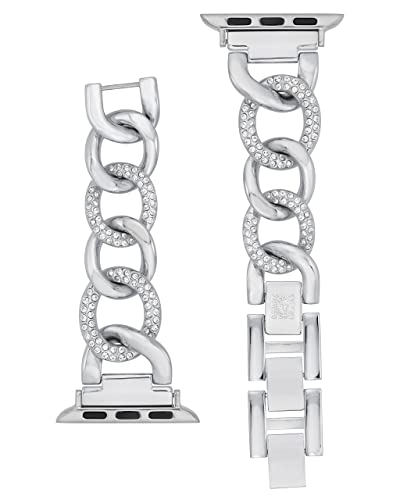 Image of Anne Klein Fashion Chain Bracelet for Apple Watch, Secure, Adjustable, Apple Watch Replacement Band, Fits Most Wrists