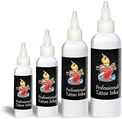New Image White Professional Tattoo Ink (125ml Bottle)