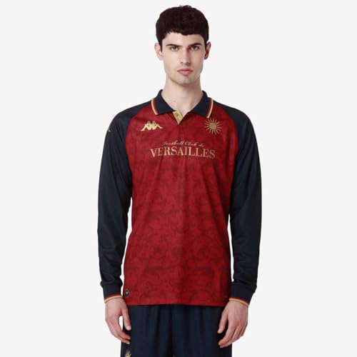 Kappa Kombat Third Versailles Ls T-shirt Sport Manches Longues Football Homme