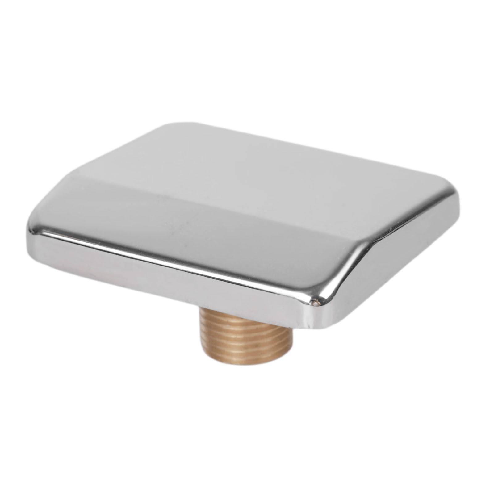 Rustproof Stainless Steel Square Waterfall Spout for Bath and Pool Offering Gentle Cascading Water Flows Experiencing Bathtub Flood Tap