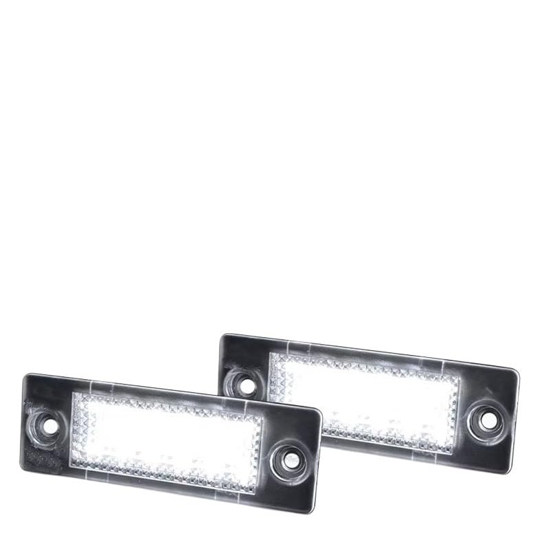 Lámpara de placa matrícula de 12V con iluminación clara para Volkswagen Golf Mk5 Plus