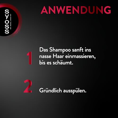 Syoss Shampoo Color (440 ml), Haarshampoo für colorierte, gesträhnte und gefärbte Haare, schützt bis zu 12 Wochen vor dem Verblassen, vegane Formel mit Tsubaki-Blüte