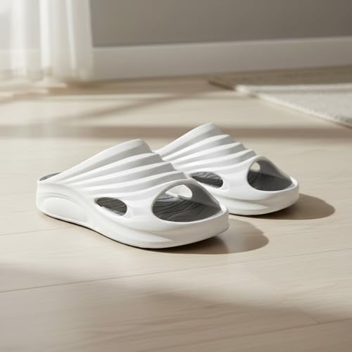 Image of GLJ All Weather Men Casual Sandal Flip Flops Home EVA Soft Slippers True Fashion Outdoor Beach Flat Foam Slides