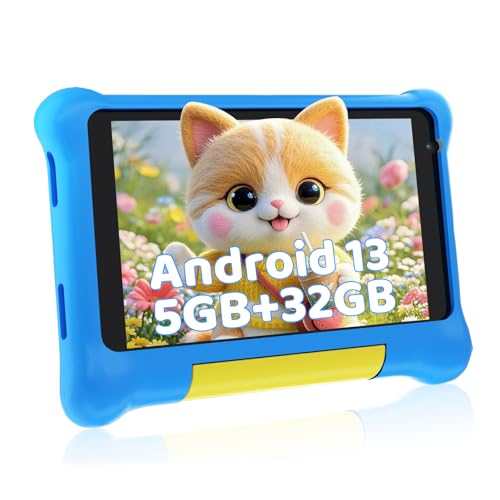 Vekoy Tablette Enfants 7 Pouces Android 13 Tablette pour Enfant 5GB...