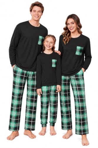 Ekouaer Matching Family Sets Christmas Pajamas Set Xmas PJS Sleepwear - image 1