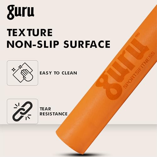 Image of GURU Eva Yoga Mat For Men & Women, Anti Slip Mat for Gym Workout