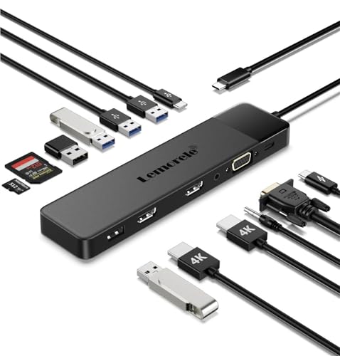 Hub USB-C 13-en-1 résout le manque de ports HDMI 4K et lecteur de carte SD