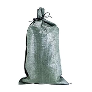 Polypropylene Olive Drab Rugged Sandbag | 14 Inches by 26 Inches | Pack of 15 | Military Grade | Protects Homes & Businesses from Flooding | Sand Bags Trusted by US Military & Red Cross
