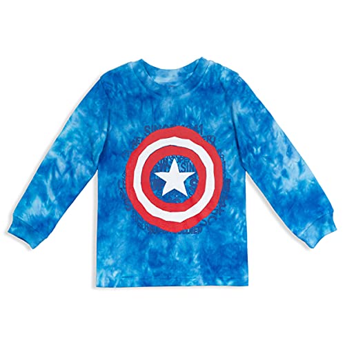 Marvel Avengers Spider-Man Captain America Iron Man Hulk Black Panther Miles Morales T-Shirt Little Kid to Big Kid