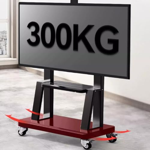 Soporte móvil para TV ajustable en altura miniatura 4