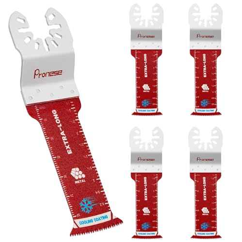 Lames multi-outils pour couper les vis bloquées - Lot 5 lames scie oscillantes