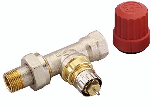 DANFOSS-Ventilgehäuse Typ RA-N 10 R 3/8, mit Voreinstellung, Durchgang