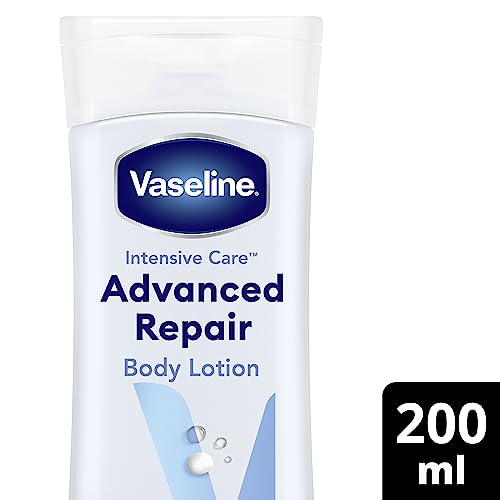 Vaseline Intensive Care Advanced Repair Unscented Body Lotion with Vaseline jelly for dry skin 200 ml