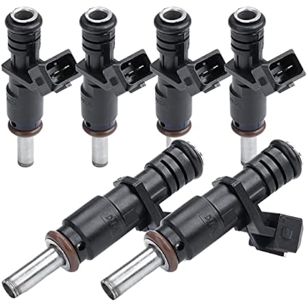6 sztuk dysza wtryskiwacza paliwa 13537531634 kompatybilny z BMW 128I 328I 330I 525I 528I 530I X3 X5 Z4 13537531634
