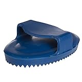 Partrade Trading Corporation Junior Soft Rubber Curry Comb Blue