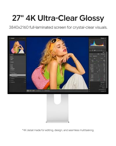 Image of P27G 27 inch 4K UHD Monitor, IPS Glossy (Honeycomb Without Stand)