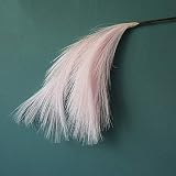 Reed artificial. TAOJIN Plantas Verdes PE en Maceta Arreglo de Mesa de caña Artificial Flor Artificial, INS Arreglo de Flores Artificiales Juncia Hierba(Light Pink)