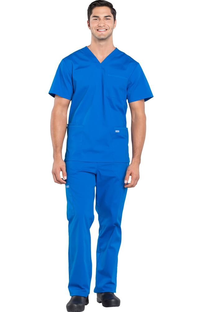 Cherokee Men's V-Neck Scrubs Set