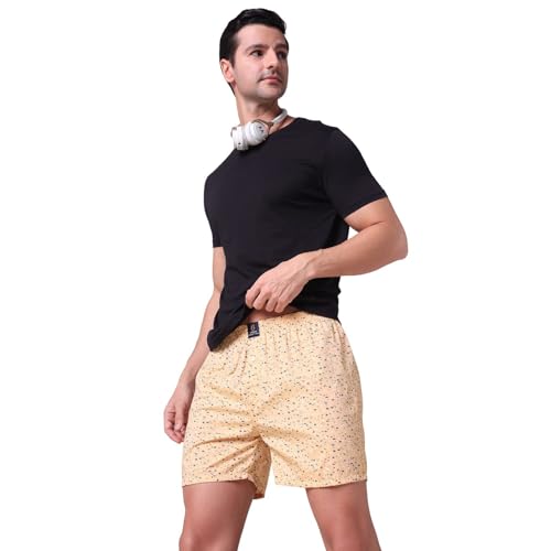 Image of Urban Scottish Men's Boxer Pants 100% Cotton Material with A Stylish Print Soft and Stretchy Elastic Waist Band Dynamic Movement and Hardwearing Stitching Breathable with A Gentle Snug Fit