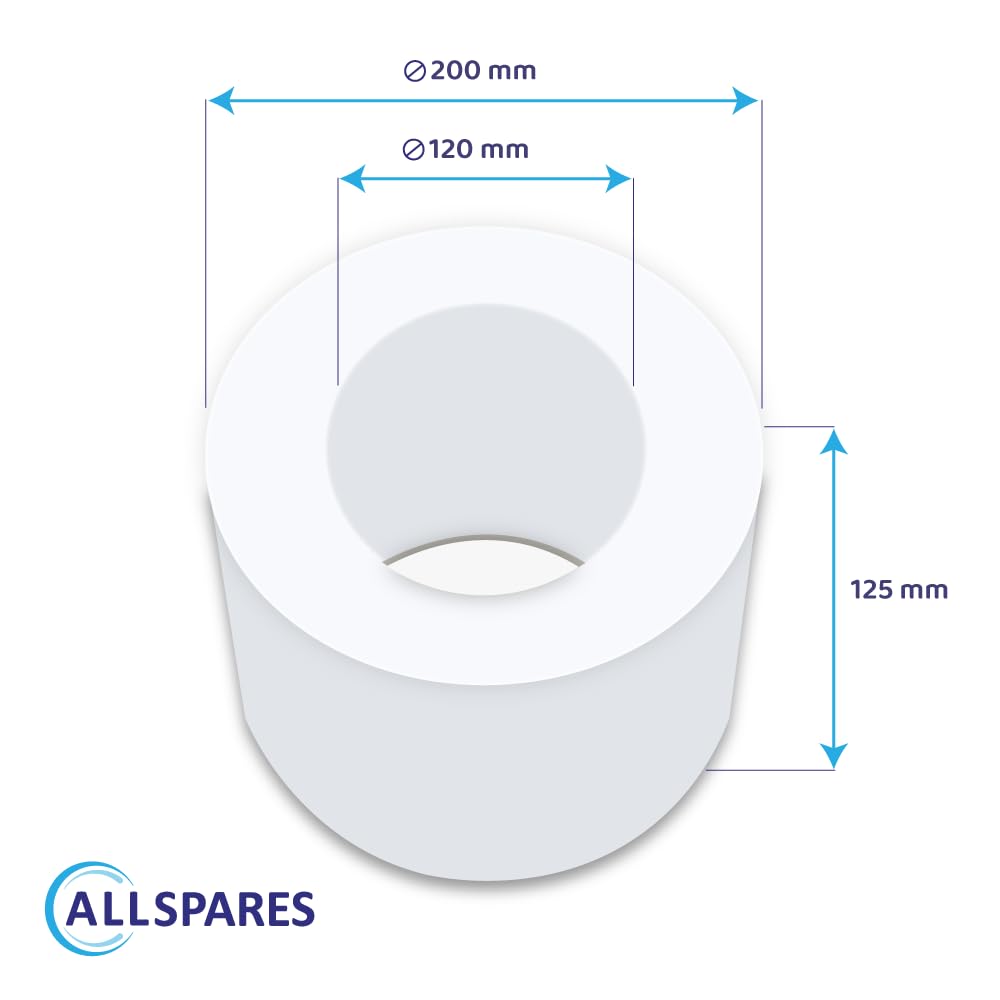 Lot de 2 cartouches filtrantes pour jacuzzi Sundance 6540-502, Pleatco PP2002, Darlly SC721, série 780 & 850, Cameo, Maxxus, Optima, Capri, Marin, Ø 200 x 125 mm Allspares