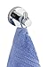 Produktbild WENKO 17816100 Power-Loc Wandhaken Elegance - Befestigen ohne bohren, Zinkdruckguss, 4 x 5 x 4 cm, Chrom