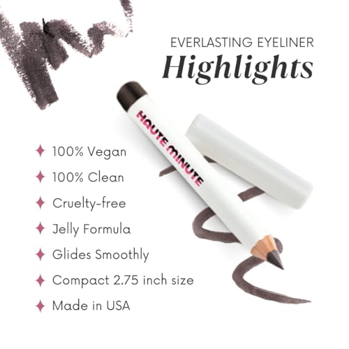 Mini Everlasting Eyeliner Lápiz de Ojos Marrón Vegano miniatura 2
