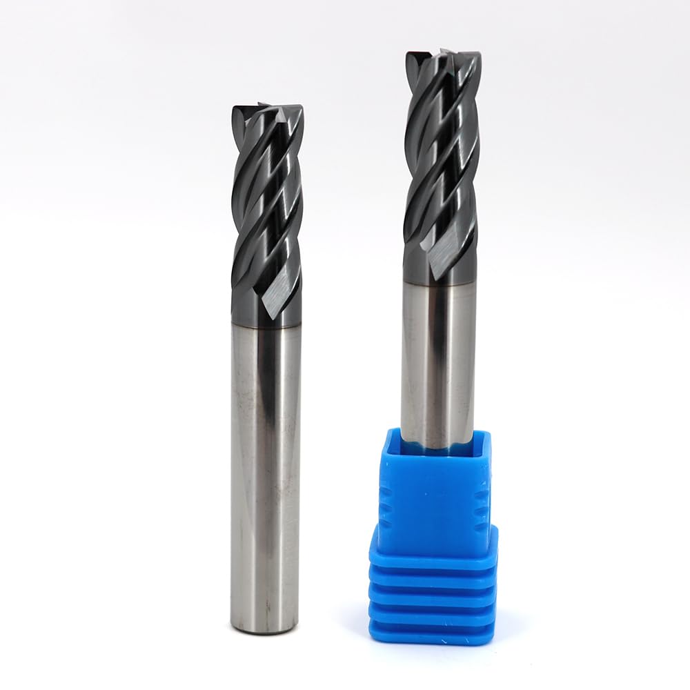 Frez z węglikiem wolframu, 4 rowki, 1 sztuka, HRC60, frez (12R0,5XD12X100L, 5 szt.)