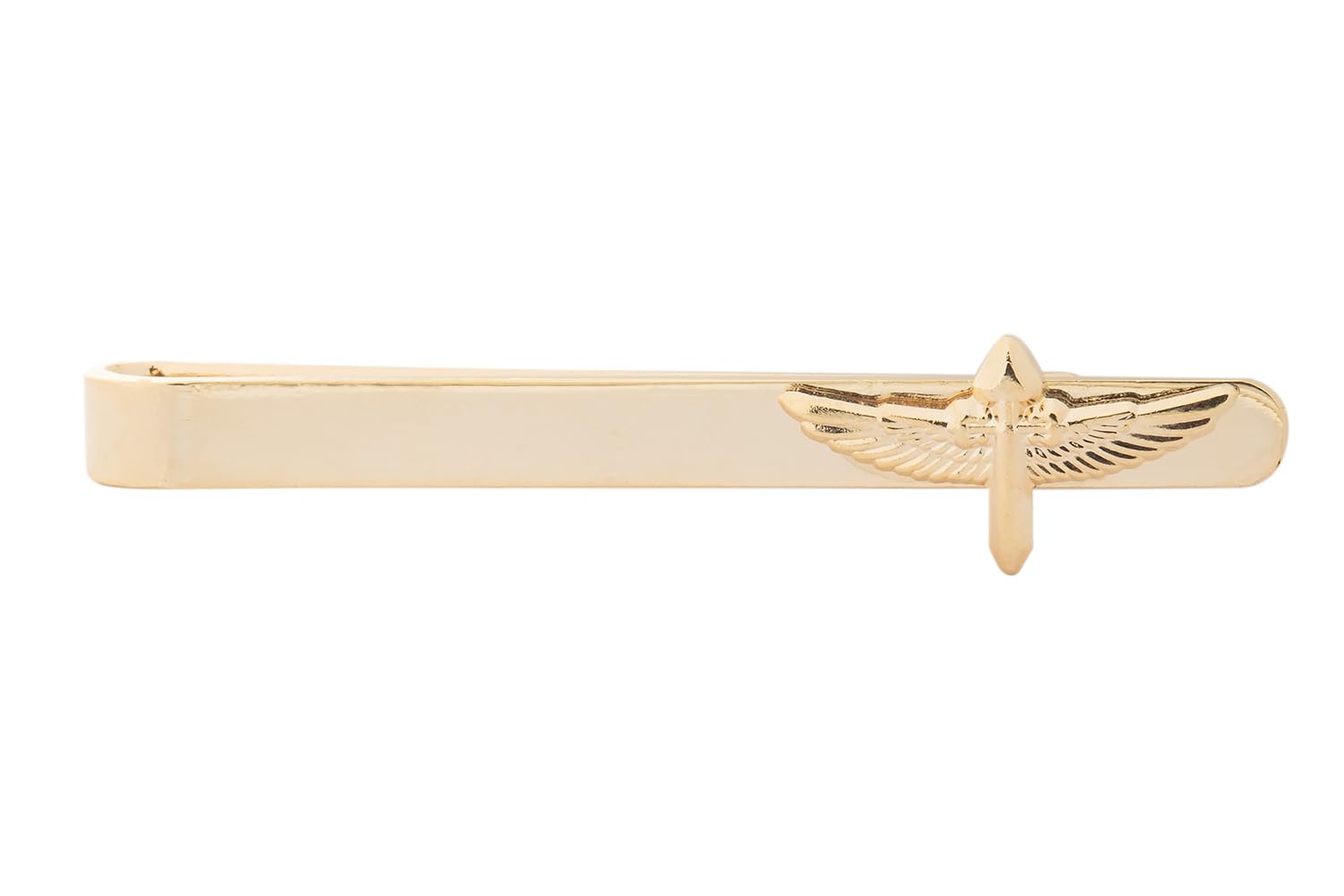 Pasador de corbata FAMET Dorado 11 x 20 mm - Pisacorbatas militares - Pasacorbatas del ejército