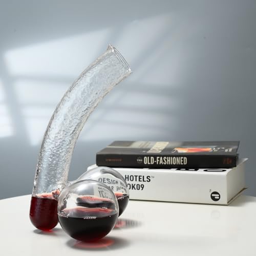 Tycol Novelty Whiskey Decanter, 20oz/600ml Glass Liquor Dispenser, Unique Gift for Dad Husband Boyfriend, Father's Day Birthday, Funny Bar Decor Conversation Starter - image 5